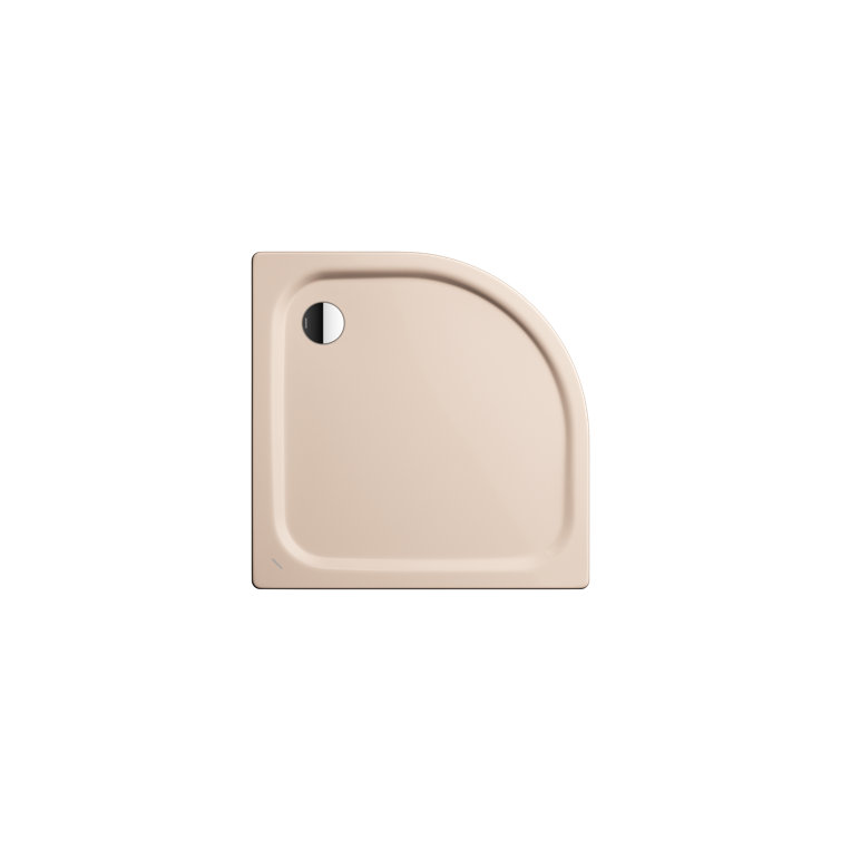 Kaldewei 900 x 750 mm Steel Enamel Shower Tray Beige Wayfair.co.uk